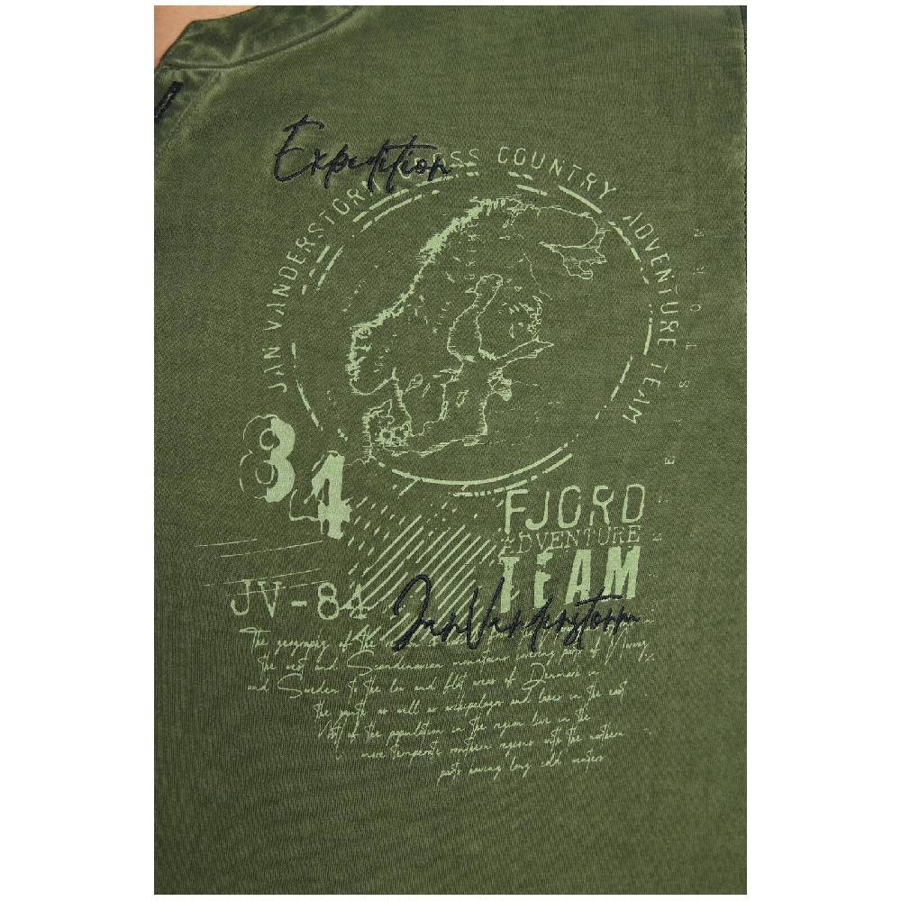 Jan Vanderstorm T-Shirt GODBERT oliv Kauf eins, bekomm eins gratis