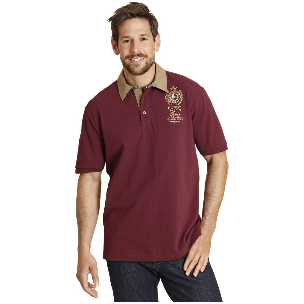 Jan Vanderstorm Poloshirt JOAKIM dunkelrot Zeitbegrenzte Promotion