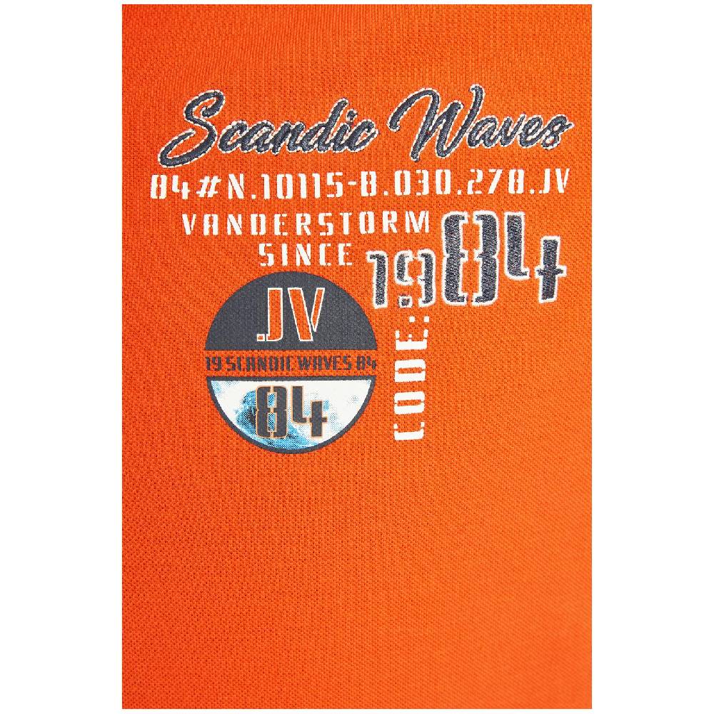 Jan Vanderstorm Poloshirt KODEWIN orange Clearance-Verkauf