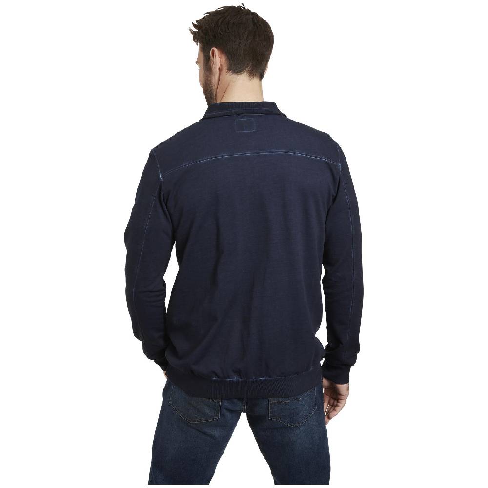 Jan Vanderstorm Sweatjacke SIVID dunkelblau Black Friday Preise