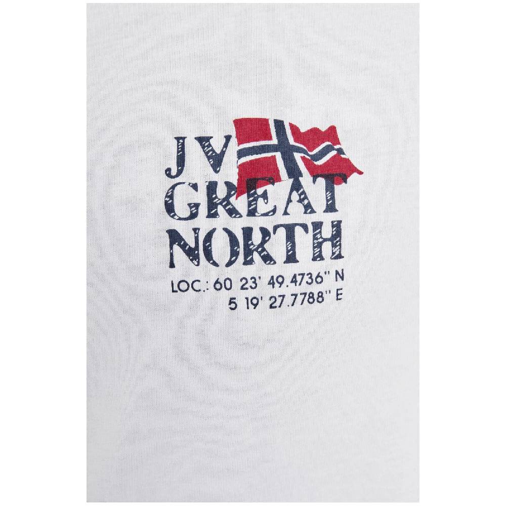 Jan Vanderstorm Doppelpack T-Shirt ADEKE weiß dunkelblau zollfrei