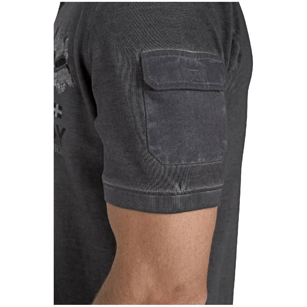 Jan Vanderstorm Poloshirt ALSING dunkelgrau Angebote