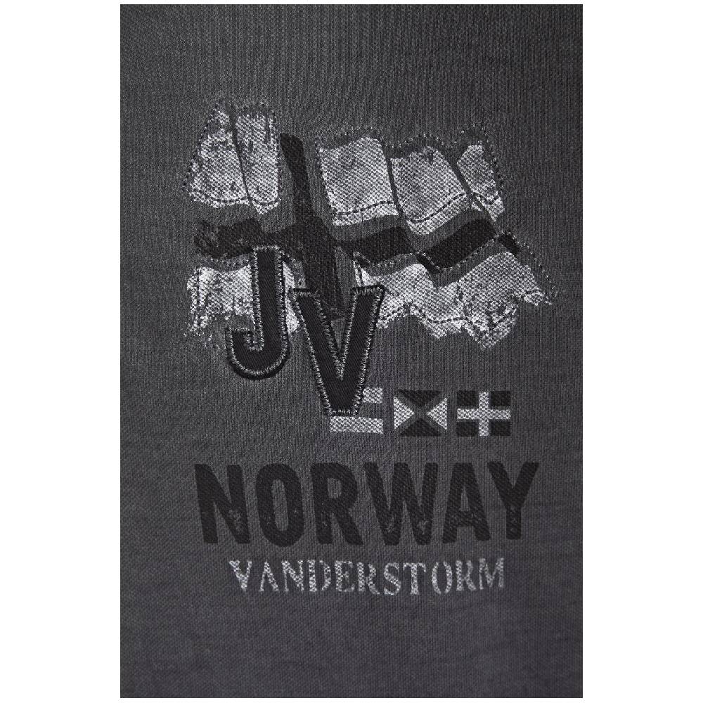Jan Vanderstorm Poloshirt ALSING dunkelgrau Angebote
