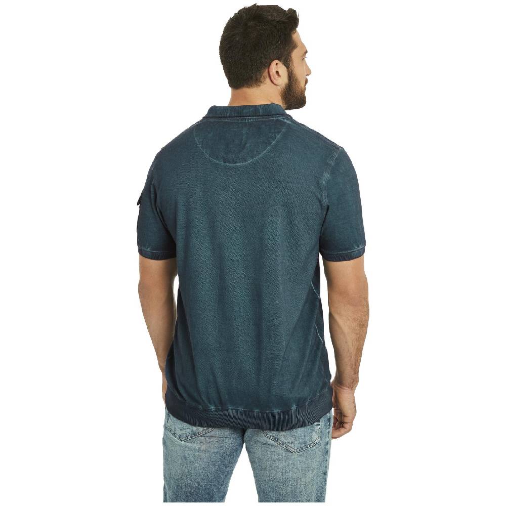Jan Vanderstorm Poloshirt ALSING petrol Hotsell