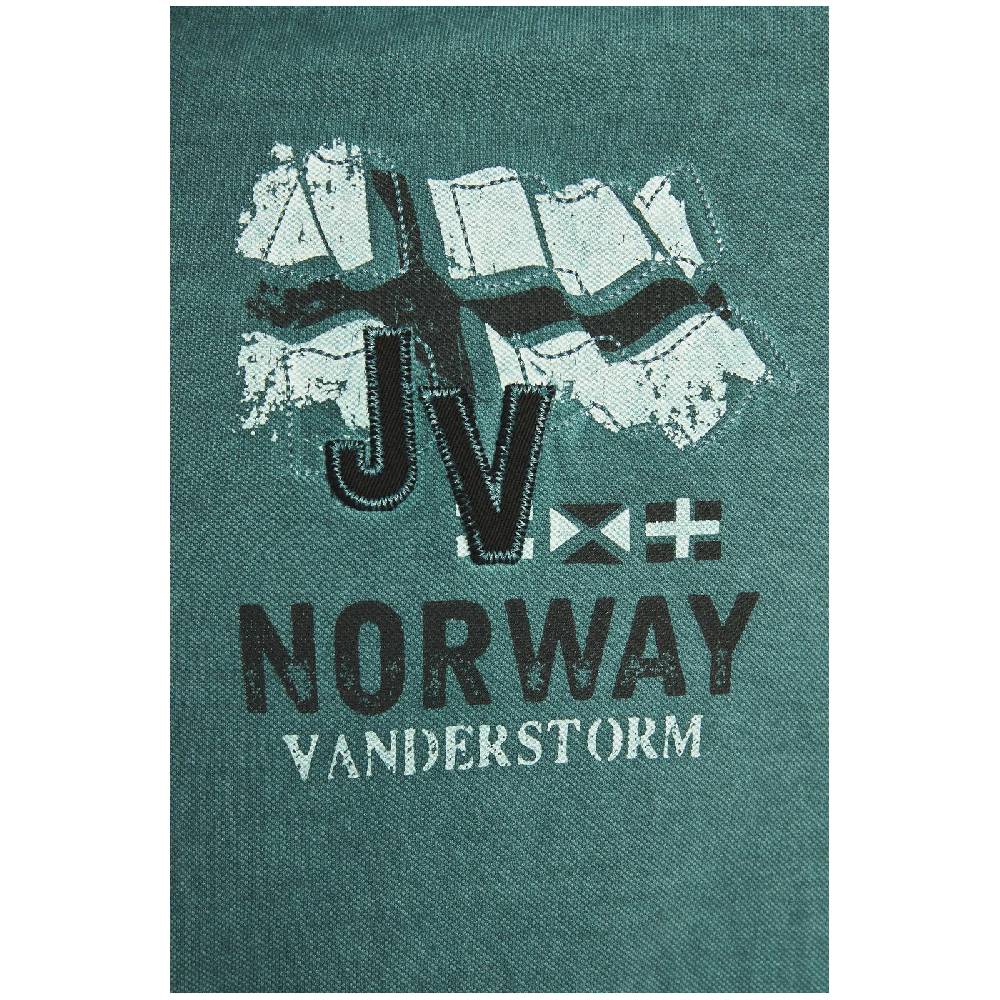 Jan Vanderstorm Poloshirt ALSING petrol Hotsell