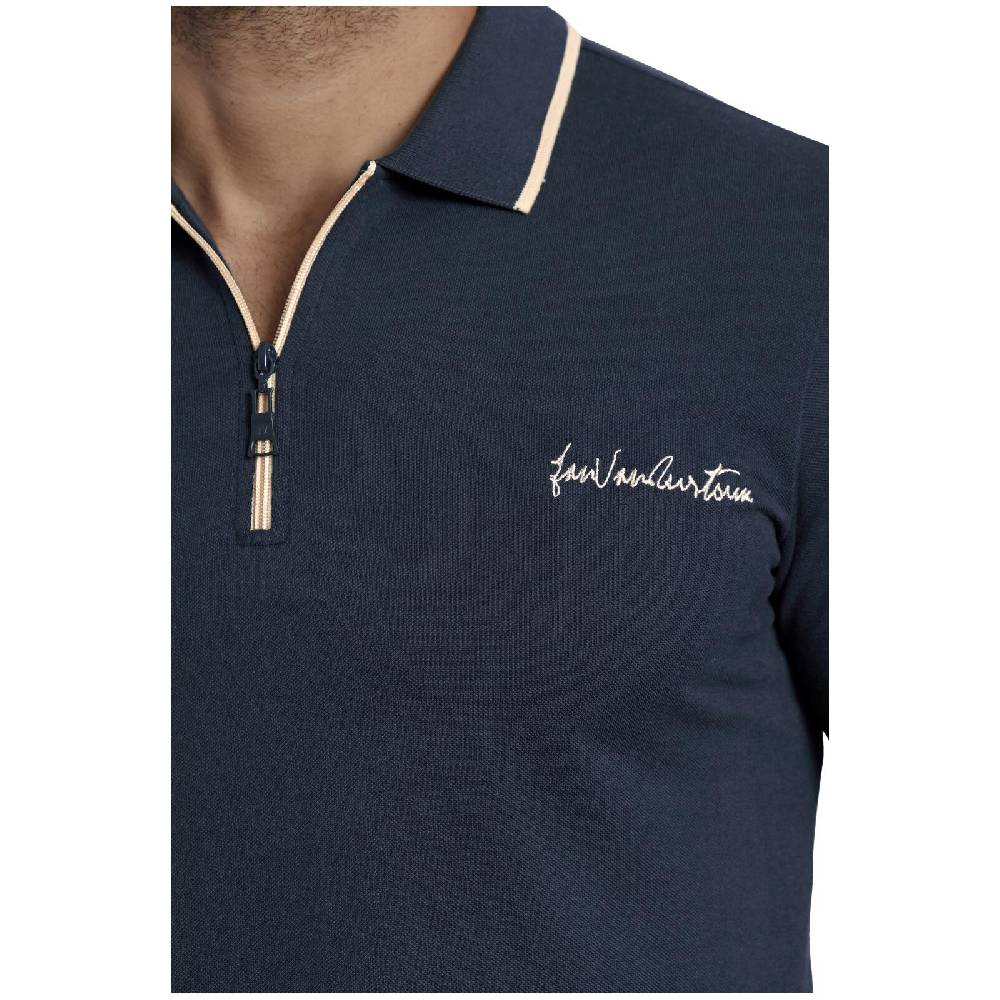 Jan Vanderstorm Poloshirt JOHAR dunkelblau Günstiger Verkauf