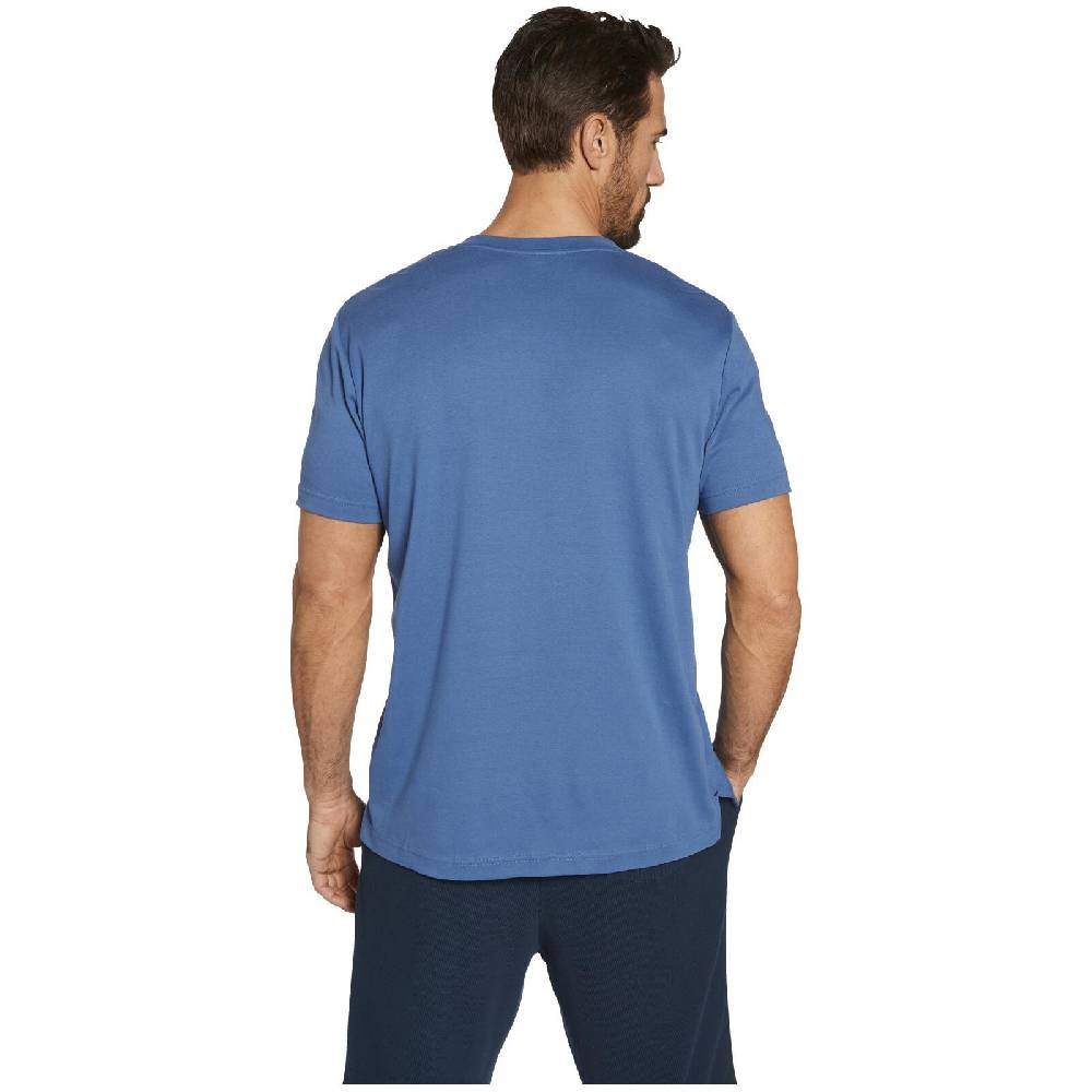 Jan Vanderstorm Doppelpack T-Shirt MAYKO dunkelblau royal blau Kostenloser Versand