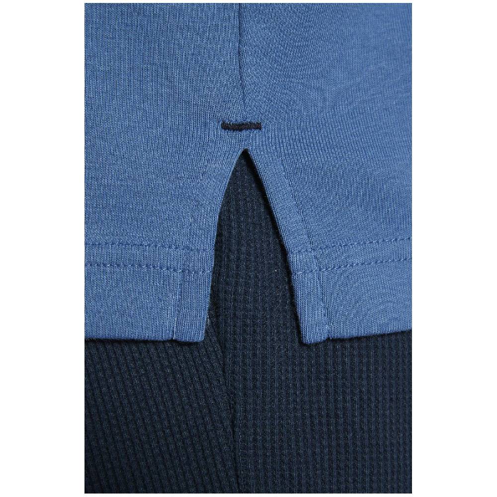 Jan Vanderstorm Doppelpack T-Shirt MAYKO dunkelblau royal blau Kostenloser Versand
