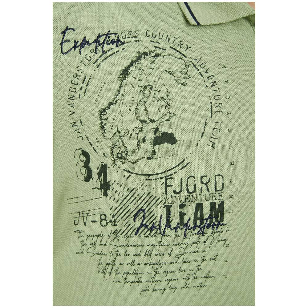 Jan Vanderstorm Poloshirt FJODOR hellgrün Limitierter Zeitrabatt
