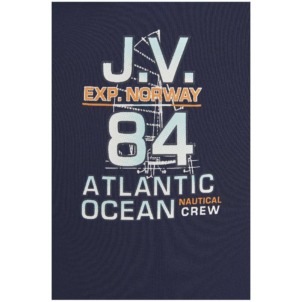 Jan Vanderstorm Poloshirt UFFE dunkelblau Fabrik Onlineshop