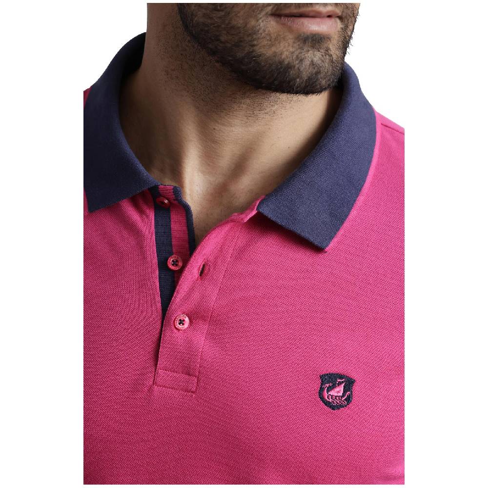 Jan Vanderstorm Poloshirt LAVRANS pink Rabatt