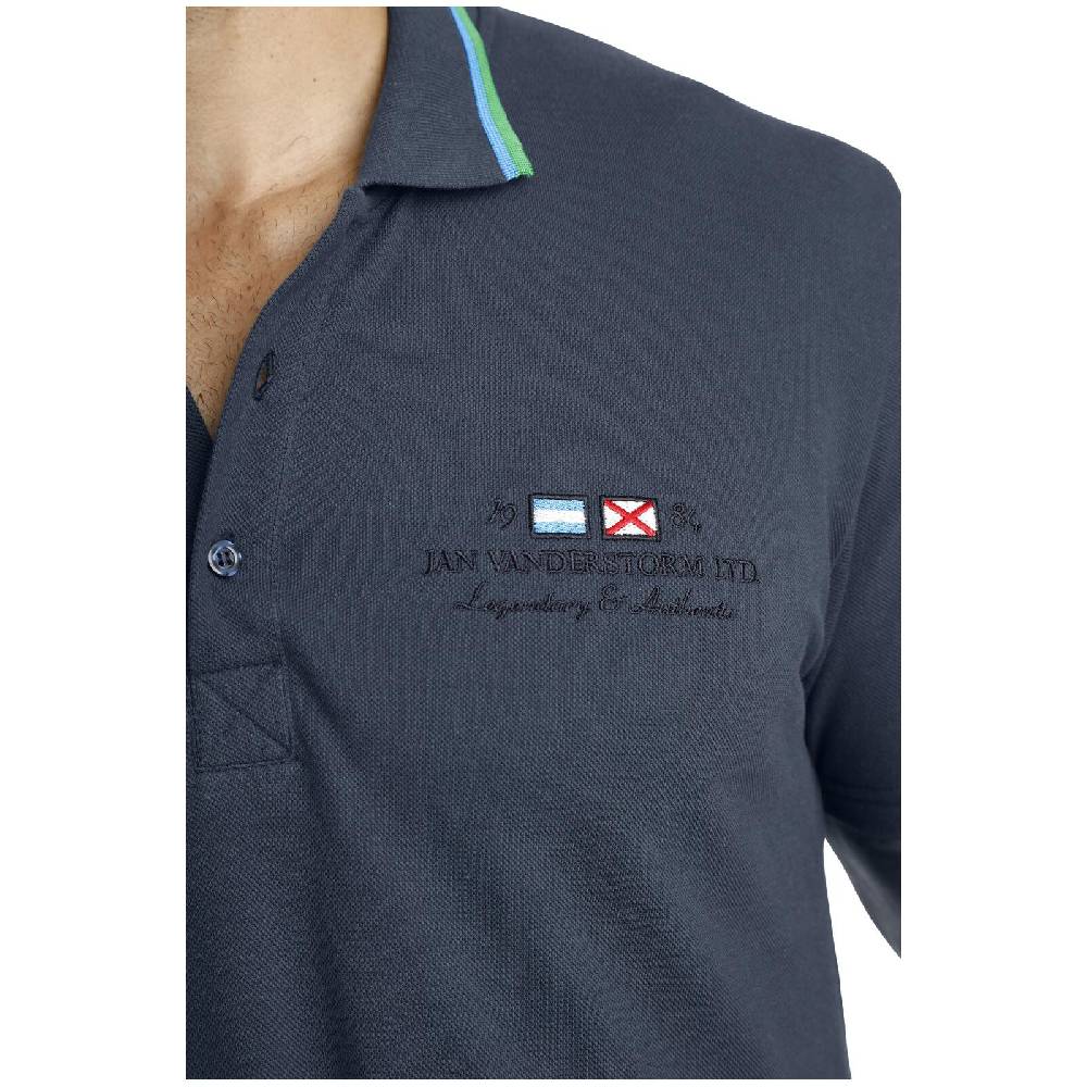 Jan Vanderstorm Poloshirt HJORD dunkelblau Flash Sale