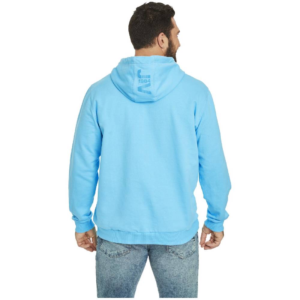 Jan Vanderstorm Sweatshirt JEPPE türkis Begrenztes Angebot