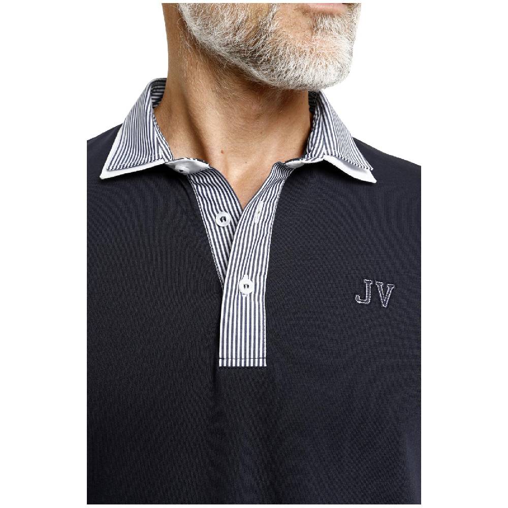 Jan Vanderstorm Poloshirt DANHY dunkelblau Cyber Monday