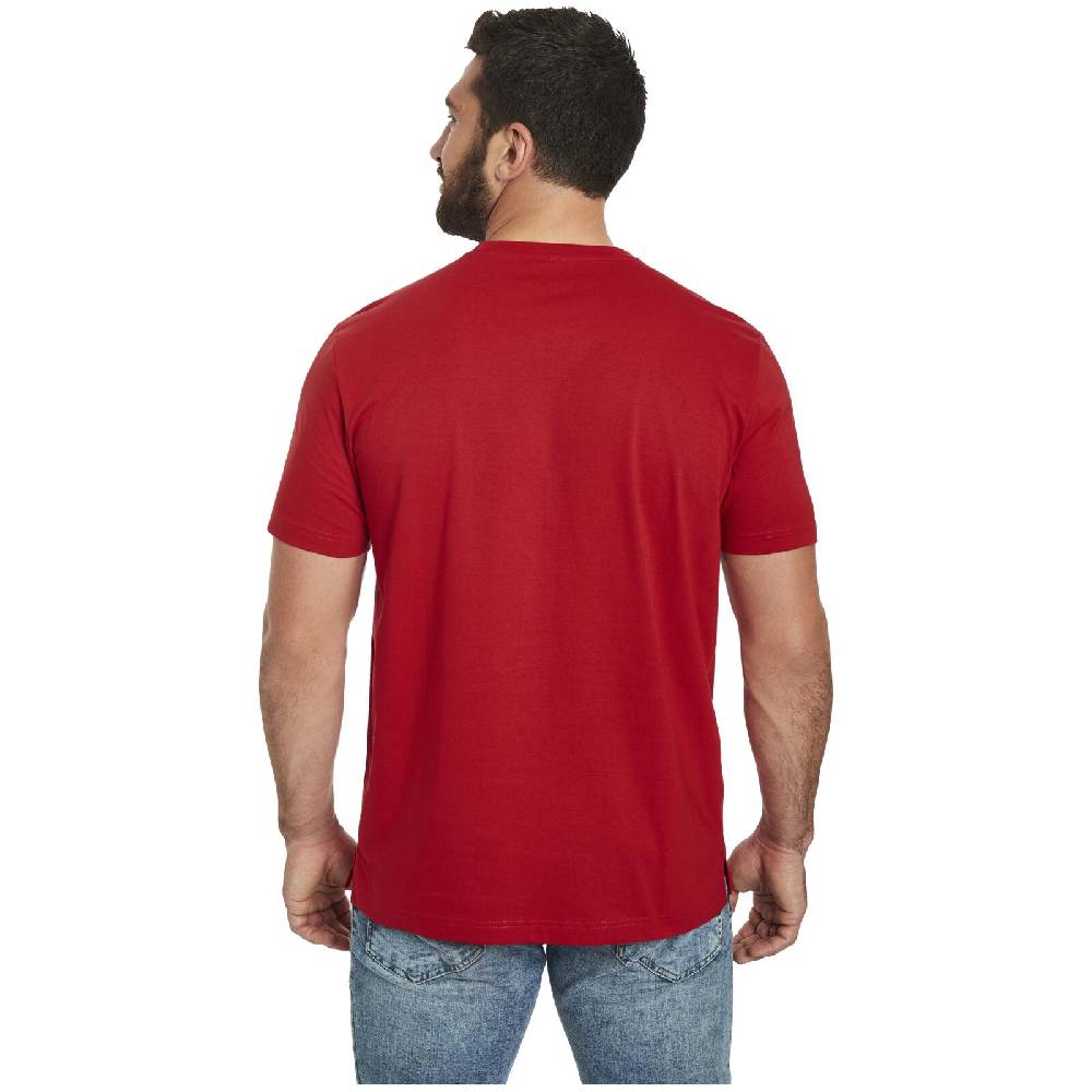 Jan Vanderstorm T-Shirt FRIMANN rot Weihnachtsangebot