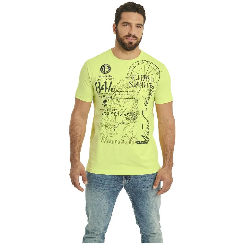 Jan Vanderstorm T-Shirt DOMINIK hellgrün Osterangebot