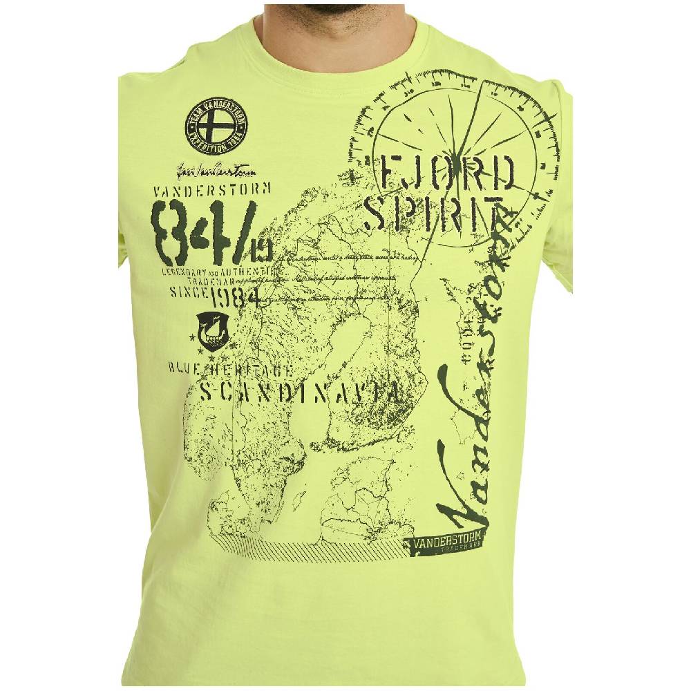 Jan Vanderstorm T-Shirt DOMINIK hellgrün Osterangebot