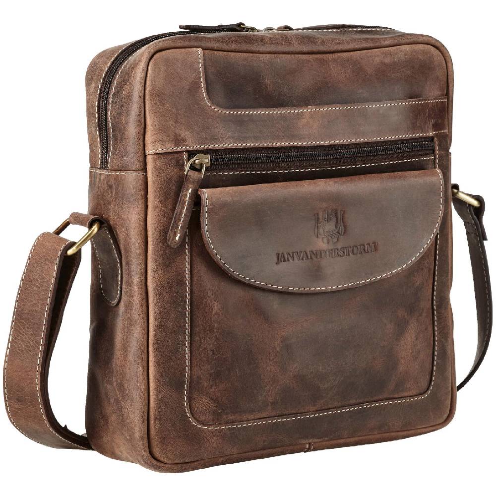 Jan Vanderstorm Tasche DIETGER braun Exklusive Angebote