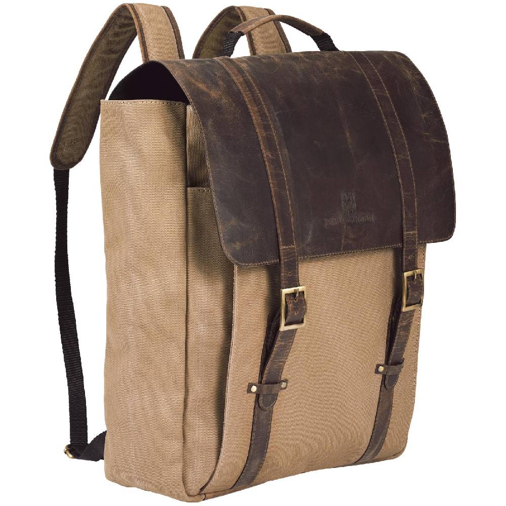 Jan Vanderstorm Rucksack BORISKA braun Neueste Stile