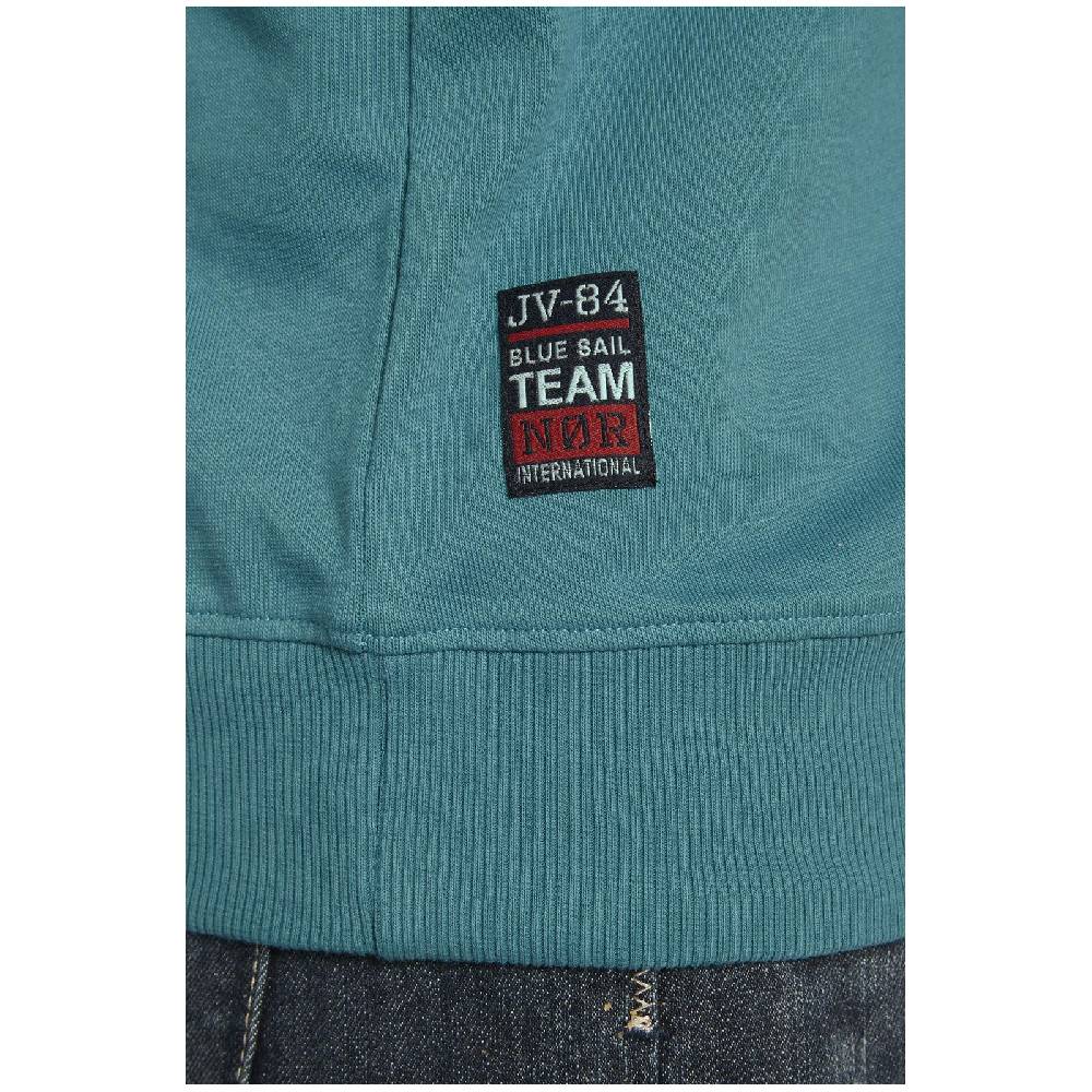 Jan Vanderstorm Doppelpack Sweatshirt BOTU petrol dunkelblau Super Rabatt