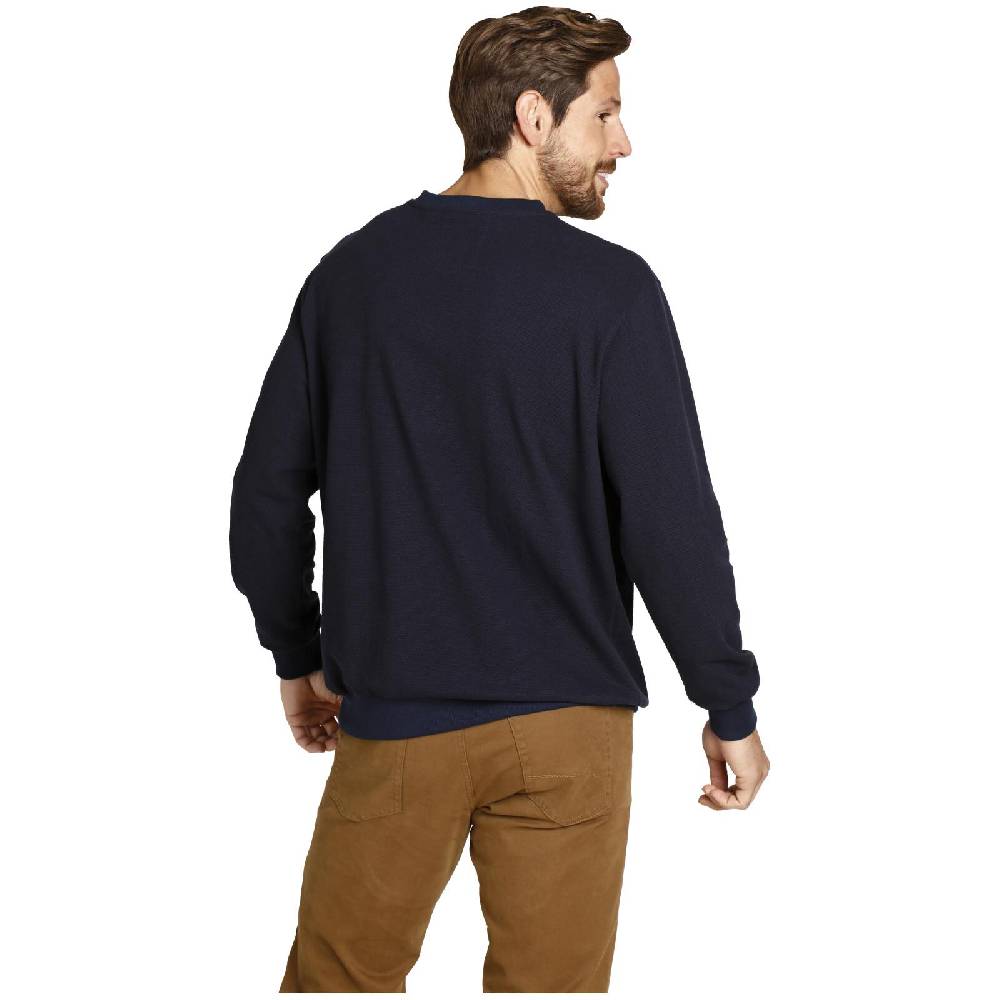 Jan Vanderstorm Sweatshirt VILJAR dunkelblau Black Friday Preise