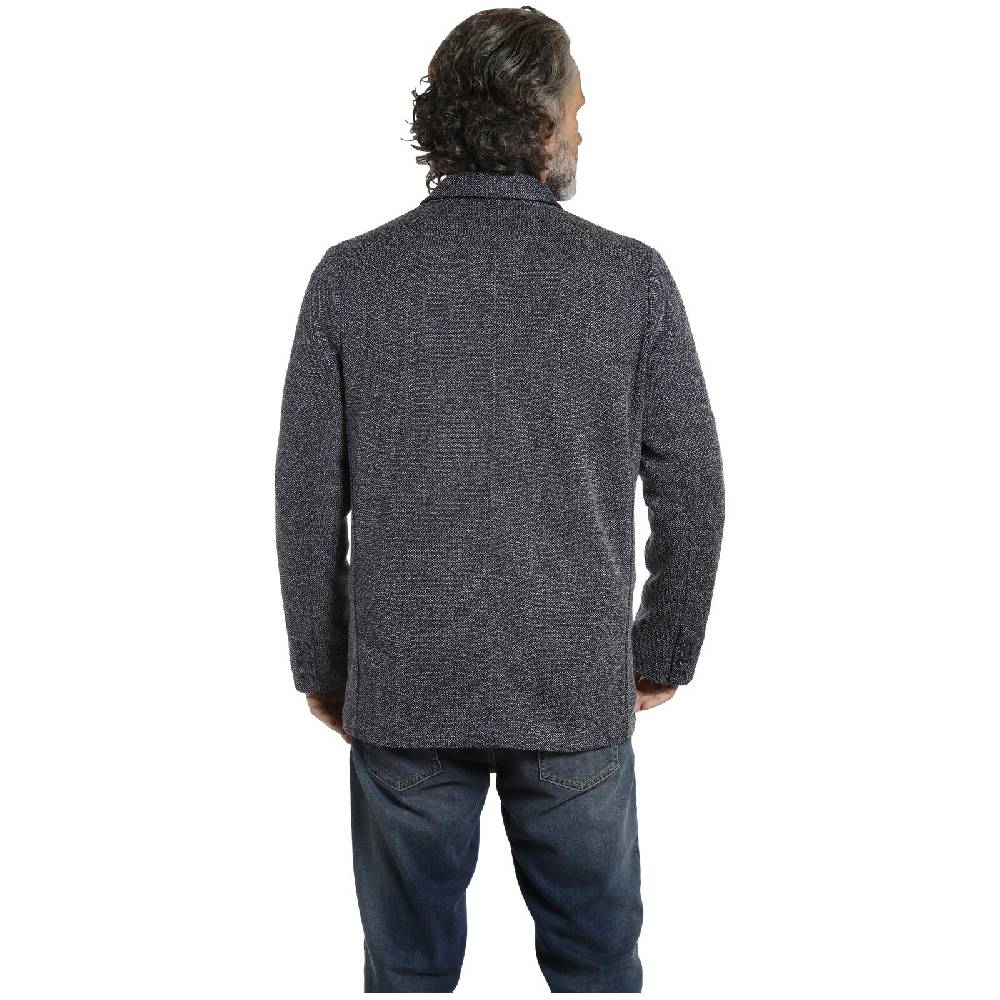 Jan Vanderstorm Jersey-Sakko ALBIN dunkelblau melange im Angebot