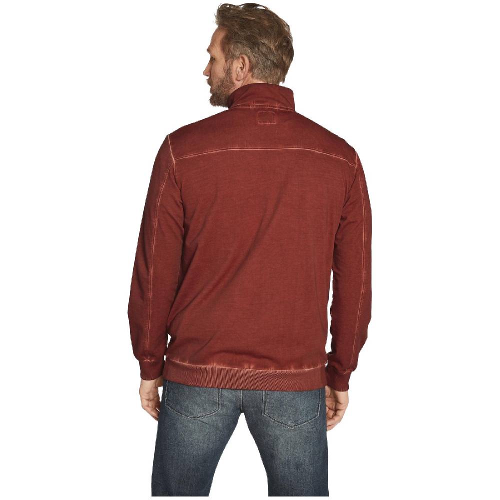 Jan Vanderstorm Sweatjacke SIVID rot Sonderangebote