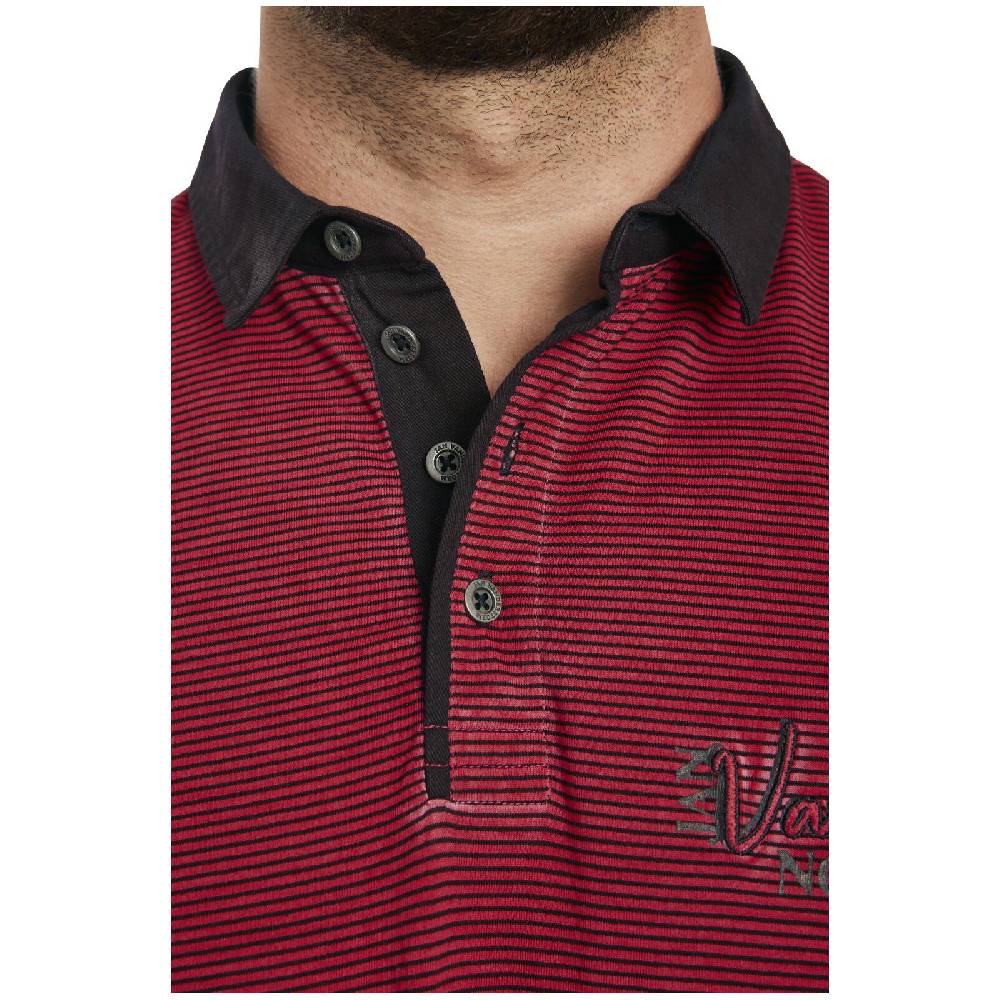 Jan Vanderstorm Poloshirt EWERTH rot Wochenangebot