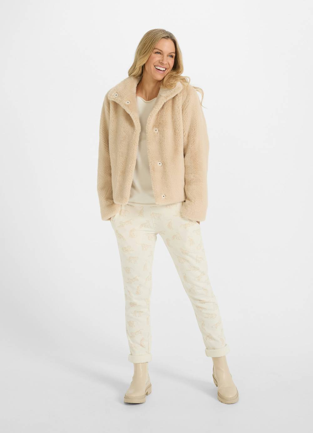 Juvia Faux Fur - Jacke Kostenloser Versand international