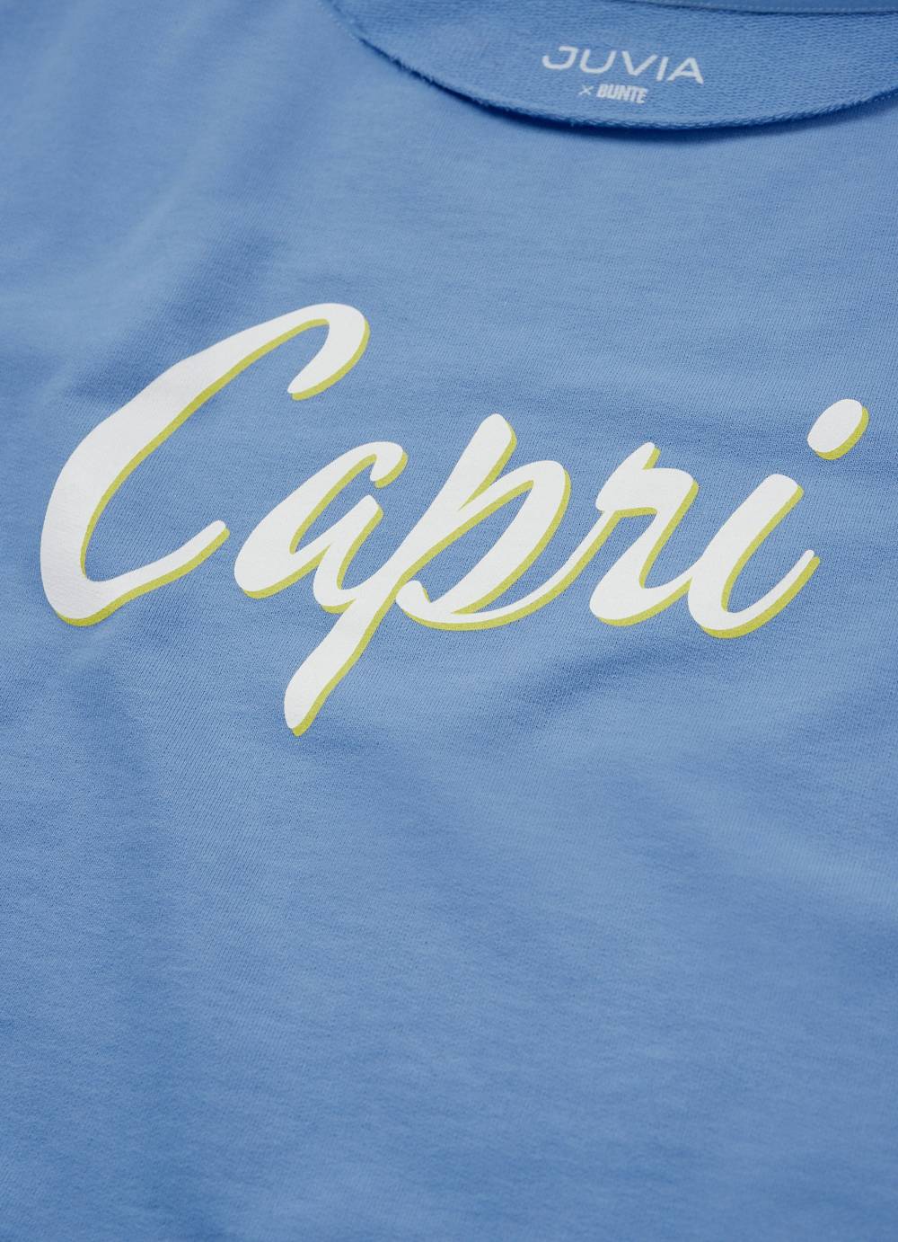 Juvia Capri Fleece Sweater Shortsleeve Neuheiten