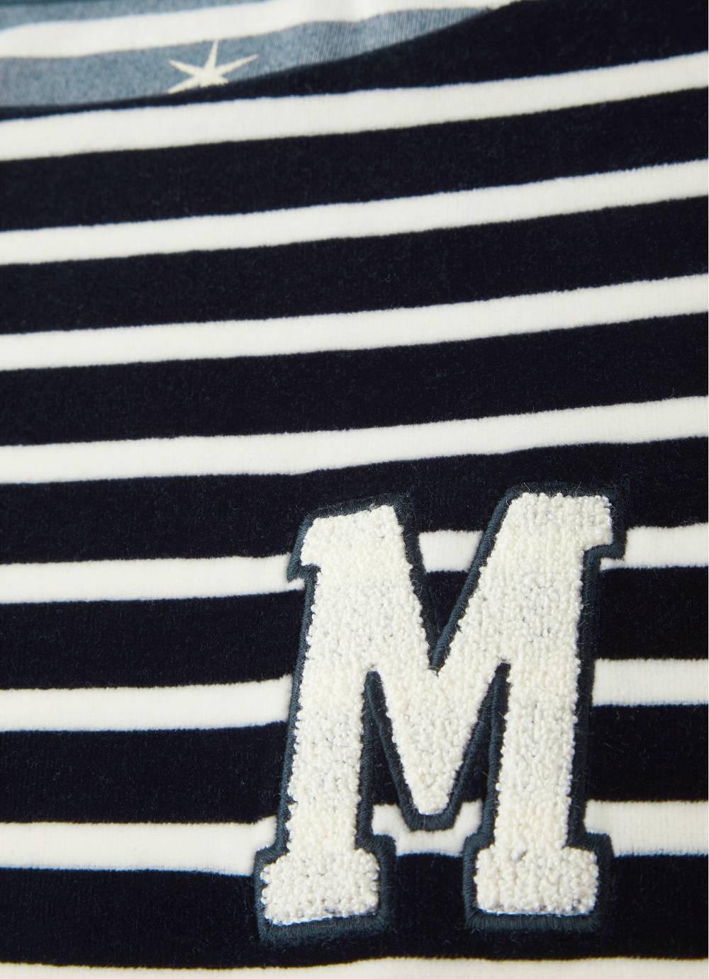 Juvia Monaco Baby Sweater Velvet Striped Kauf eins, bekomm eins gratis