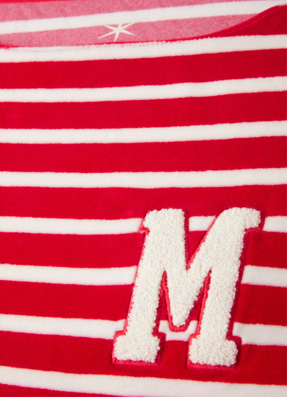 Juvia Monaco Baby Sweater Velvet Striped Wochenangebot