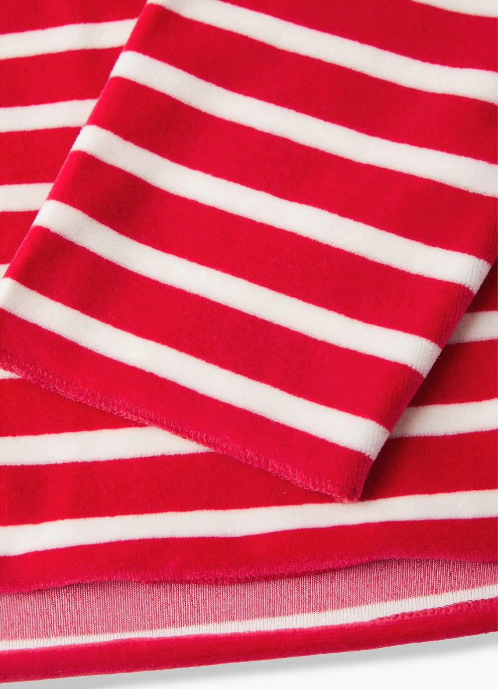 Juvia Monaco Baby Sweater Velvet Striped Wochenangebot