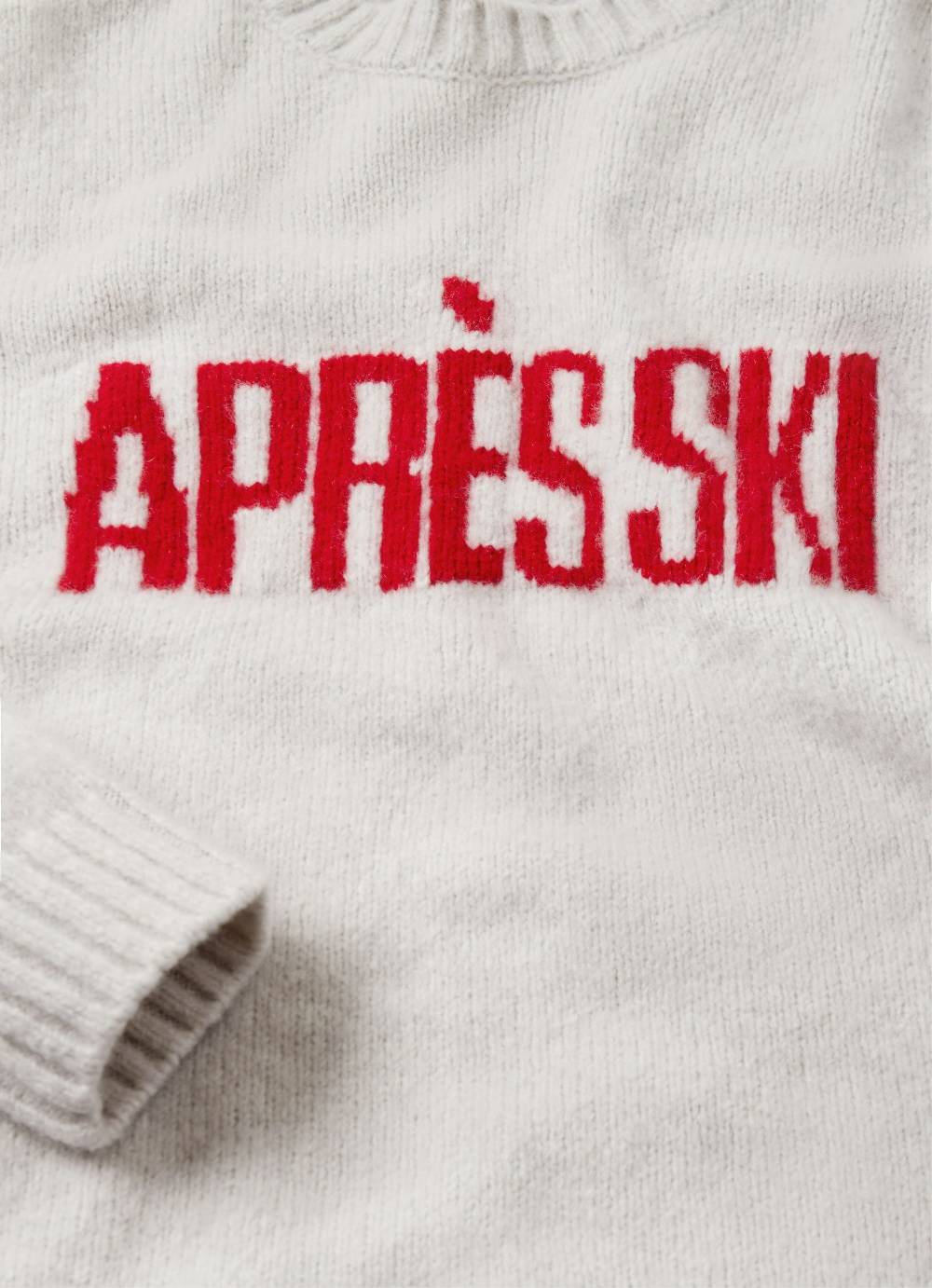 Juvia Fluffy Knit Sweater Apres Ski zollfrei
