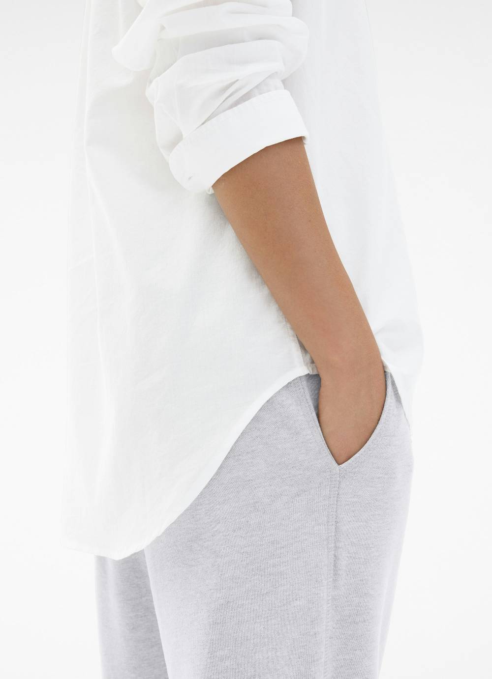 Juvia Popeline Bluse Tägliche Deals
