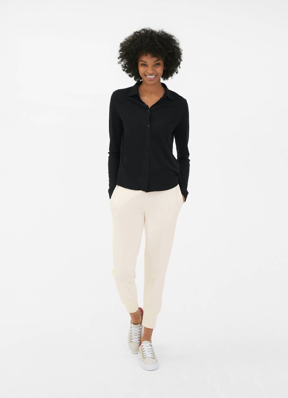 Juvia Jersey Bluse Riesige Ersparnisse