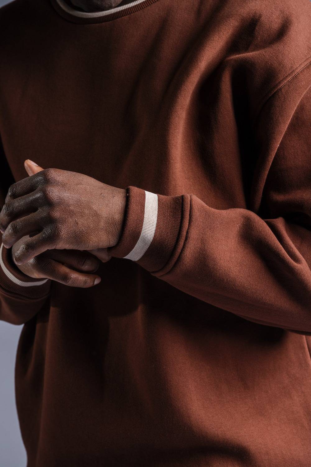 ﻿Karo Kauer Sweater Brown Rabatte dieses Monats