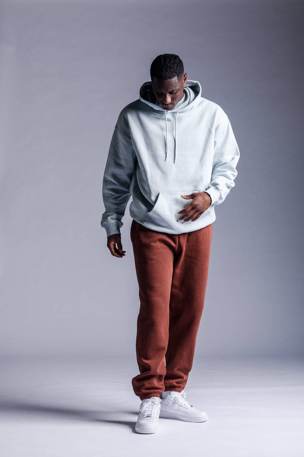Karo Kauer Hoodie Ice Blue Outlet