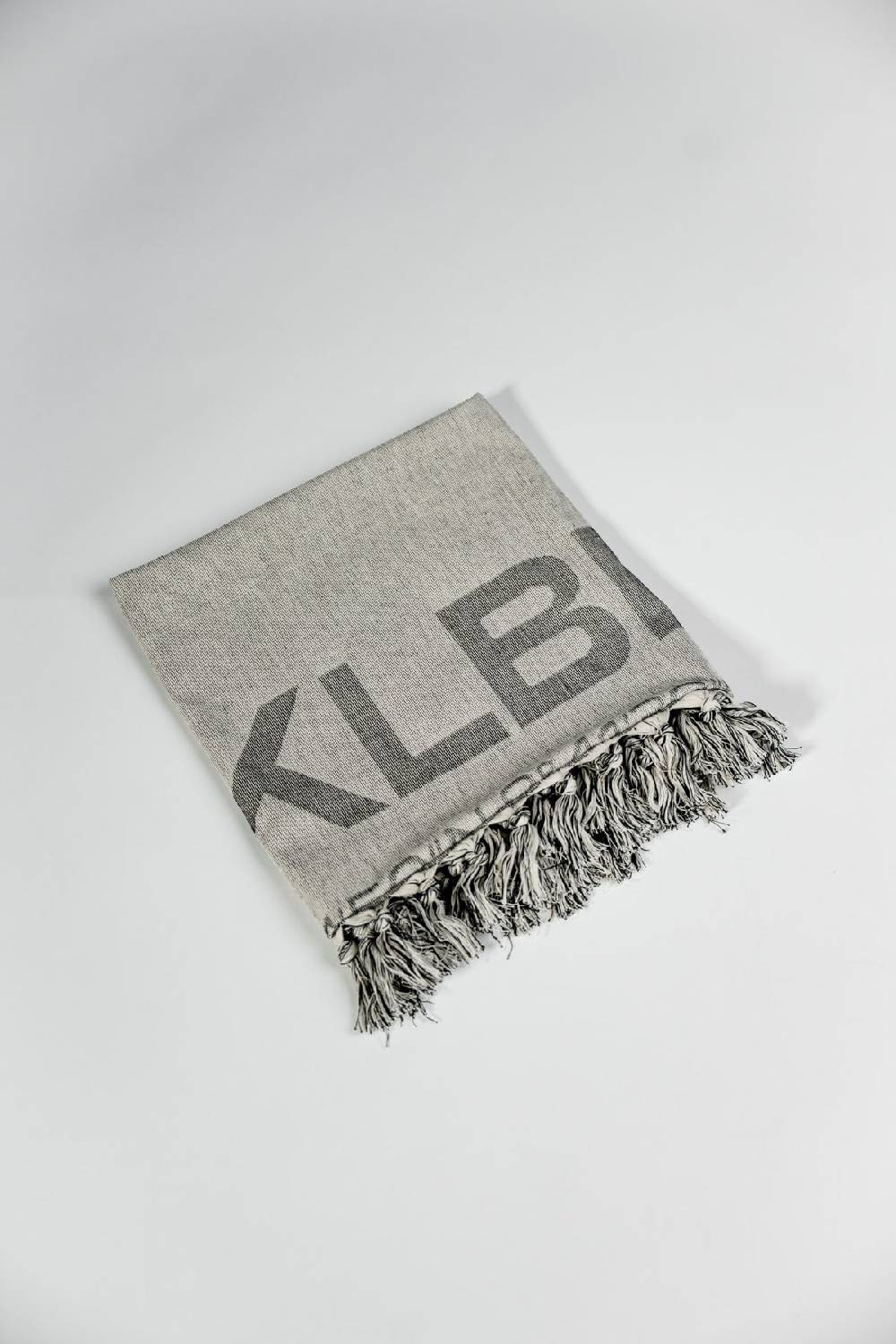 Karo Kauer Beach Towel Grey KKLBL Zeitlich begrenztes Angebot