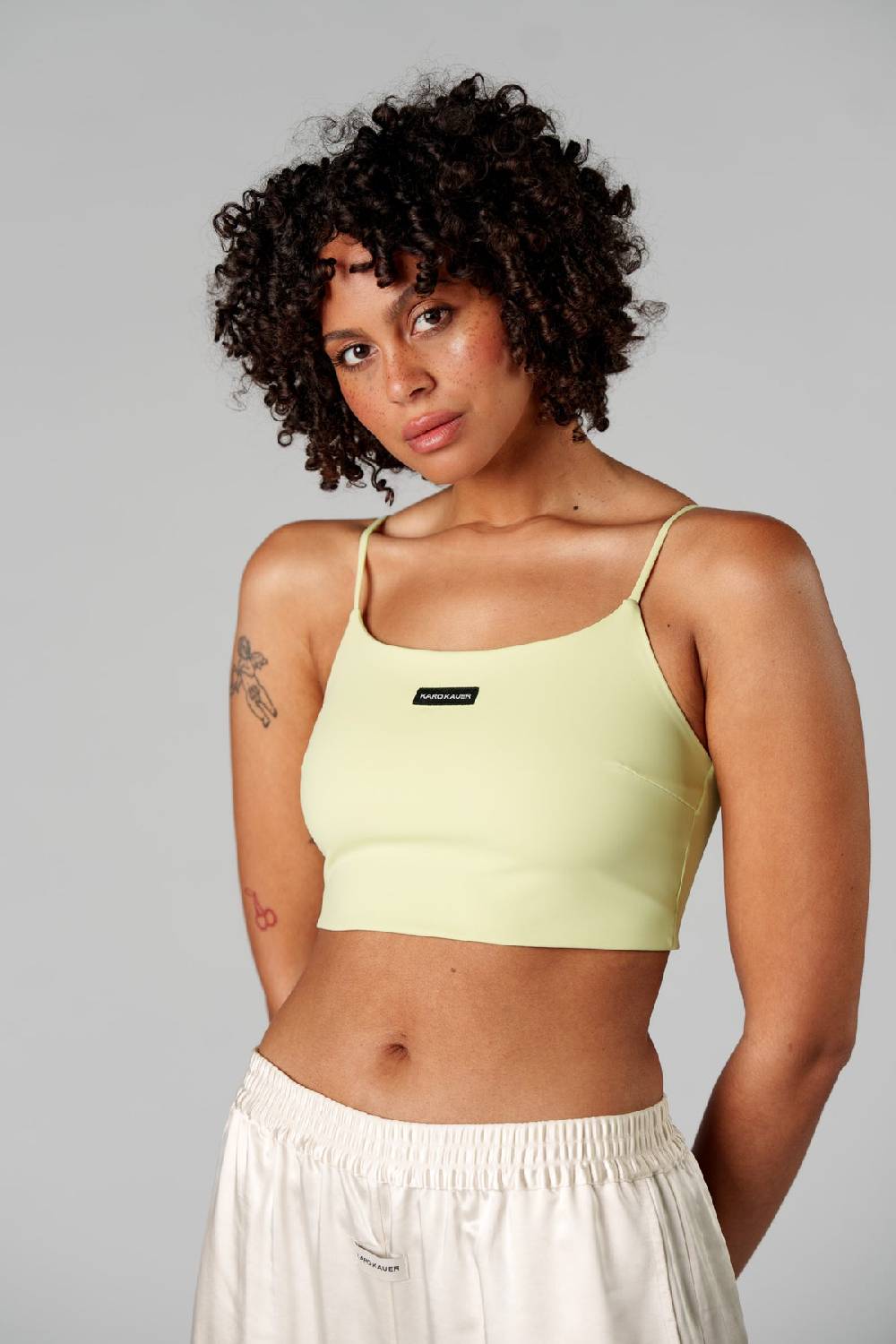 Karo Kauer Cropped Top Matcha Bestseller