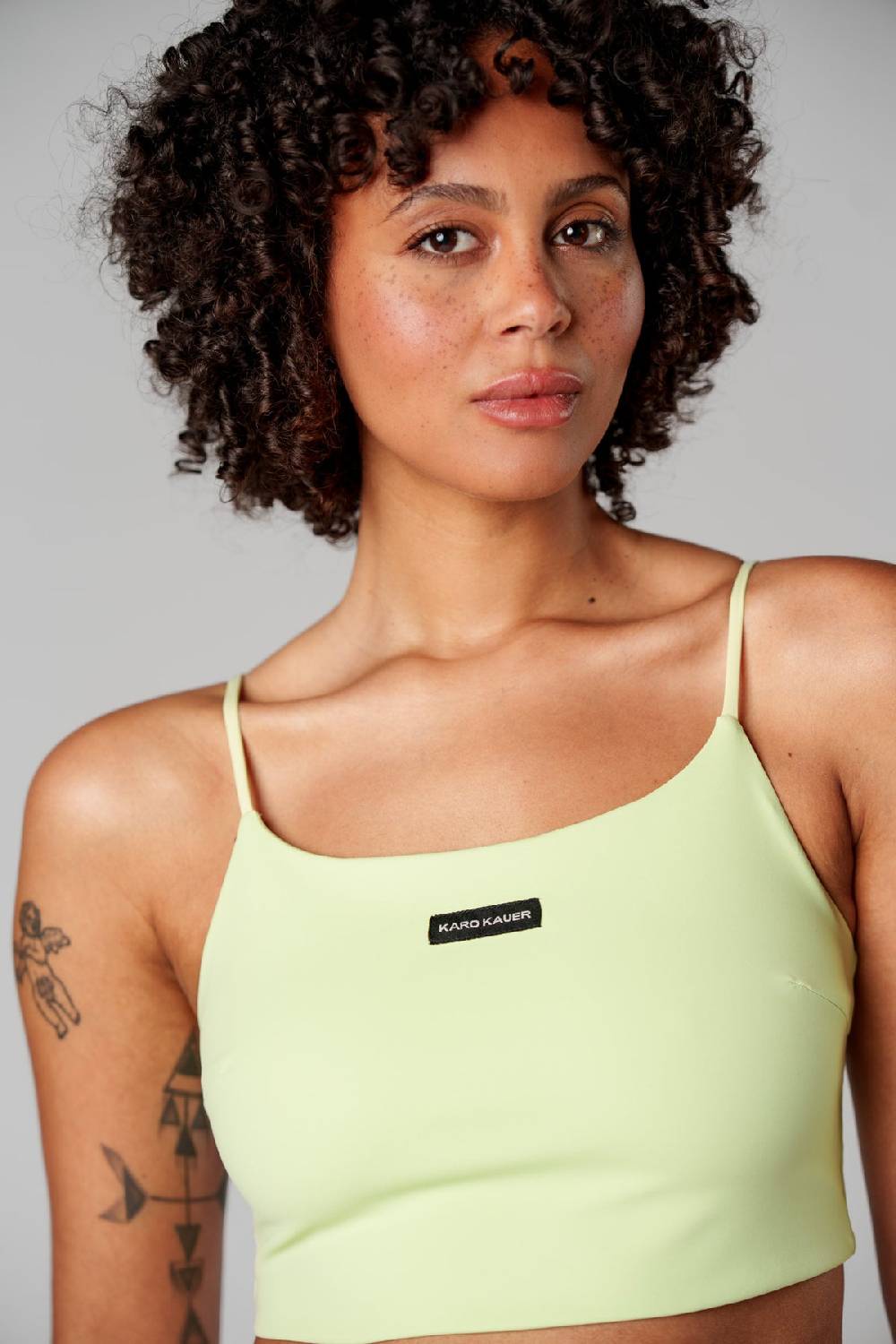 Karo Kauer Cropped Top Matcha Bestseller