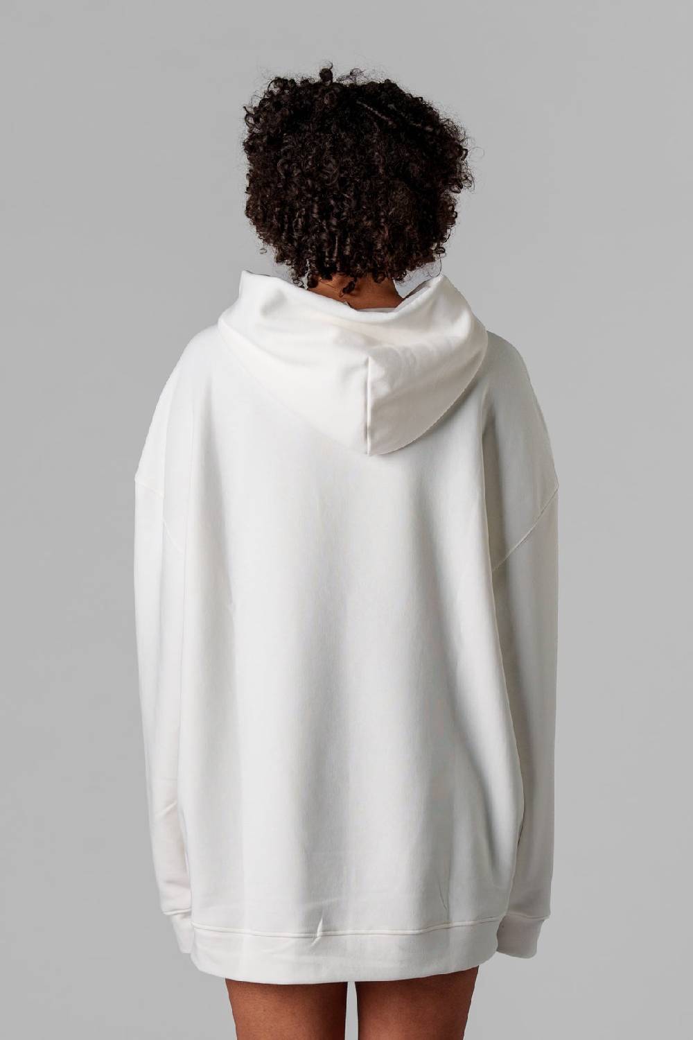 Karo Kauer Hoodie Dress Creme Sonderangebote