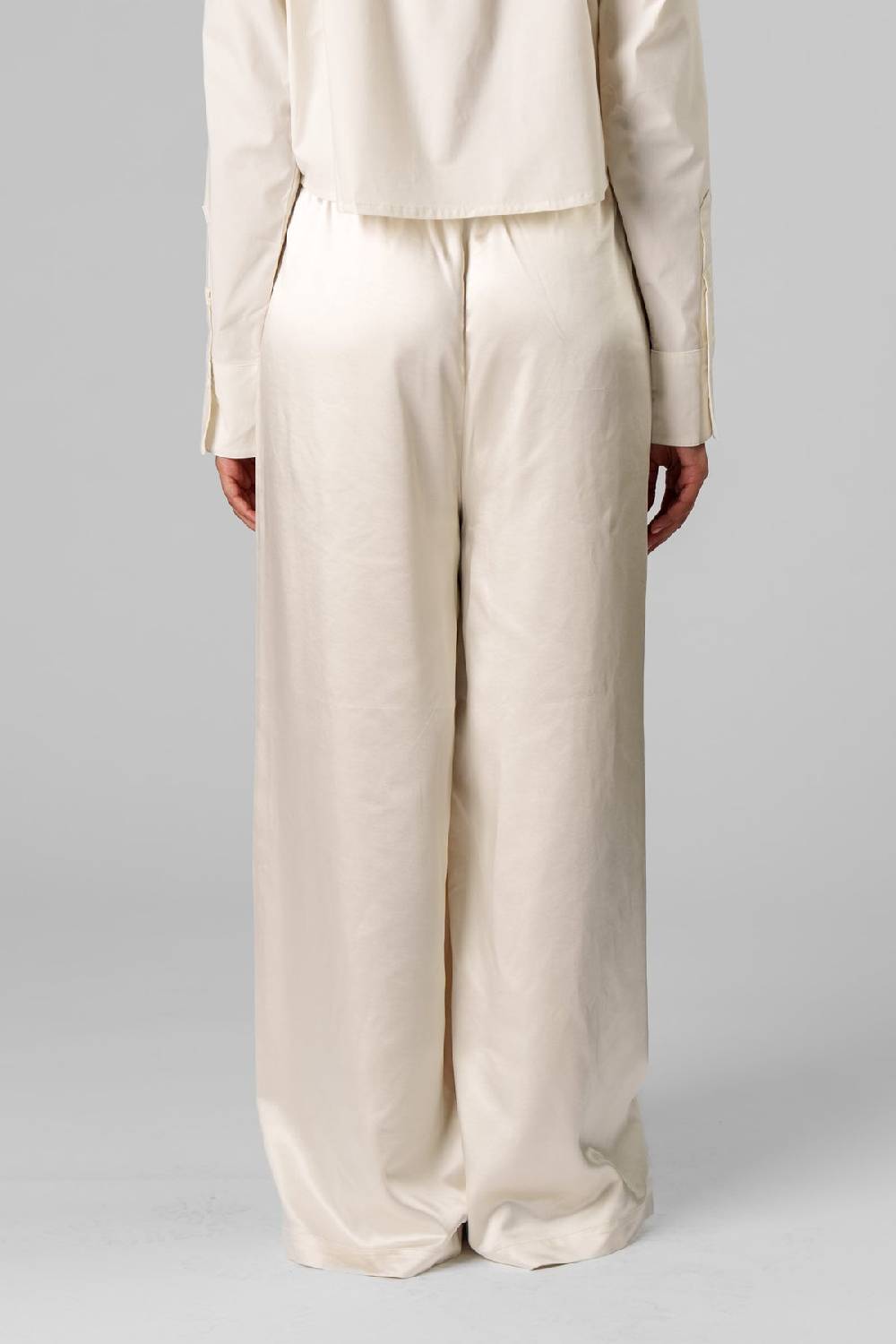 Karo Kauer Satin Pants Creme JETZT KAUFEN