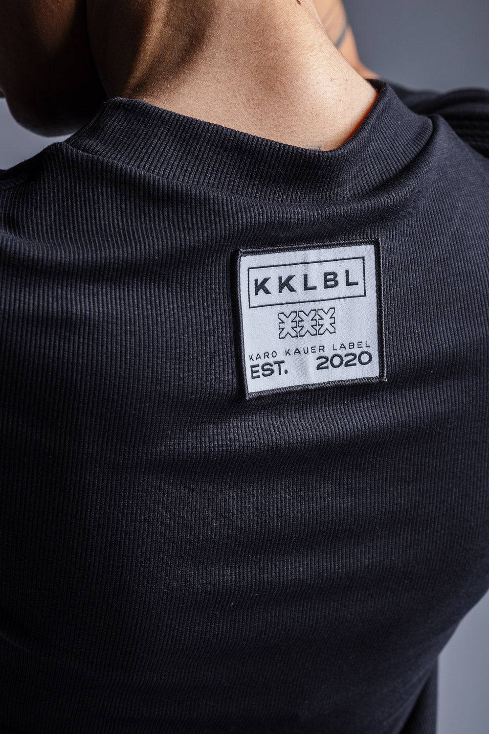 Karo Kauer Jersey Rib Dress Shortsleeve Bis zu 65% Rabatt