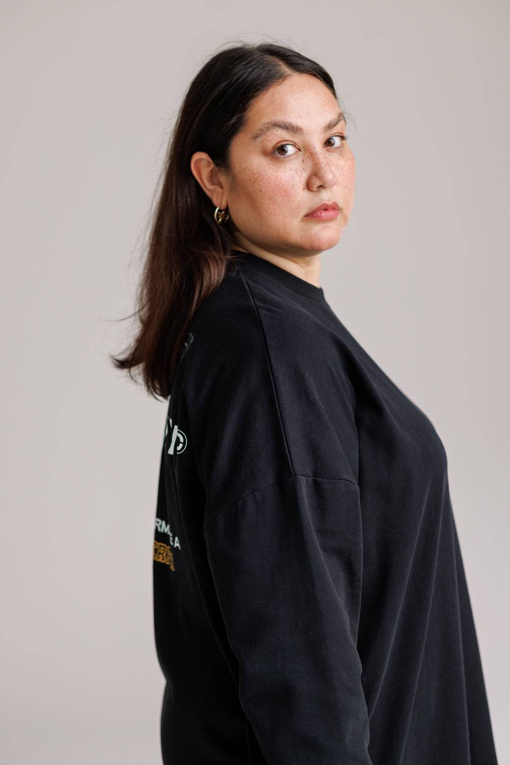 Karo Kauer Shirtdress Butterfly Black Vierteljährliche Förderung