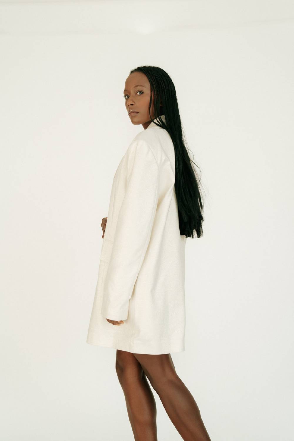 Karo Kauer Glam Blazer Dress Champagner Riesige Rabatte