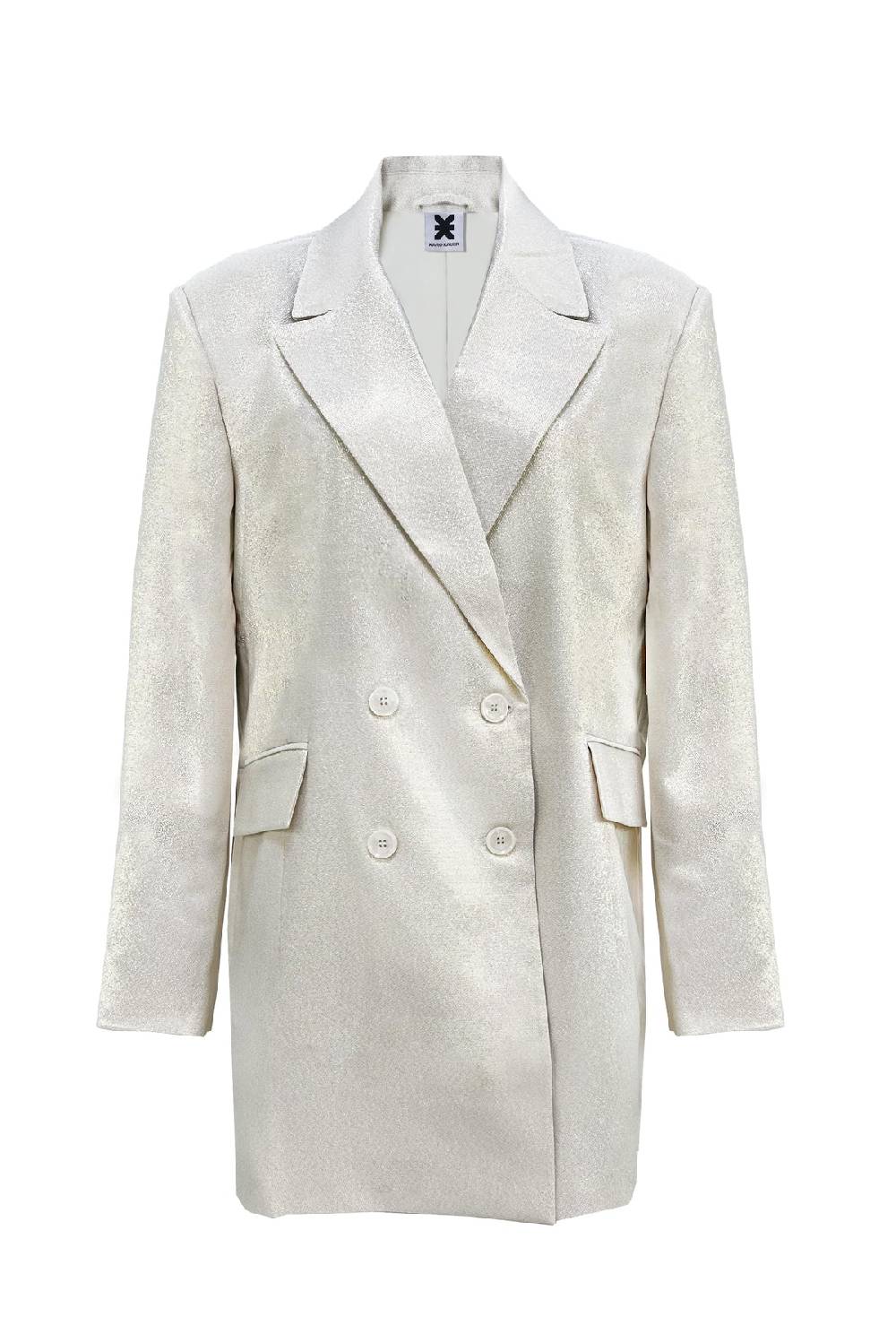 Karo Kauer Glam Blazer Dress Champagner Riesige Rabatte