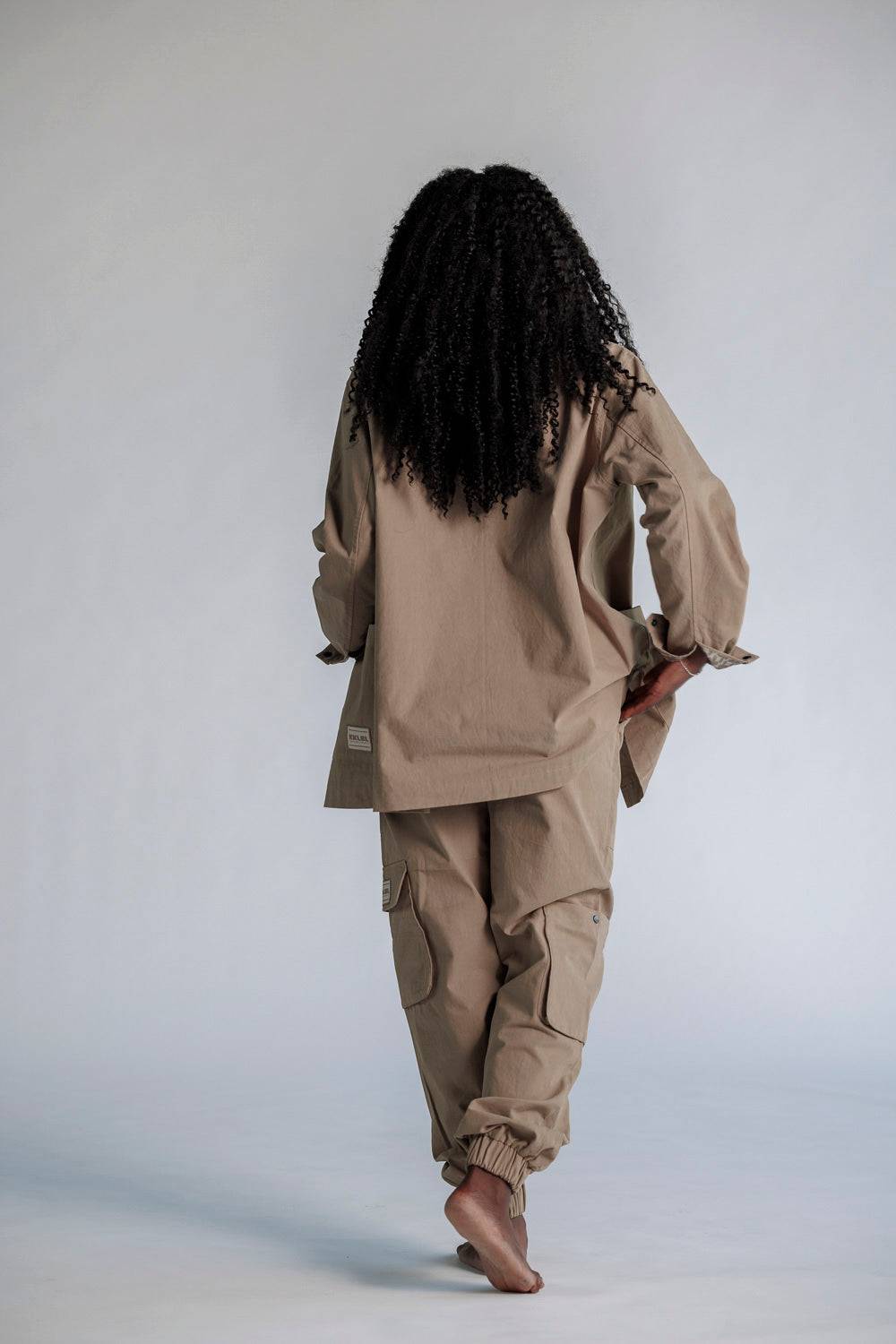 Karo Kauer Cargo Jacket Mocca Kostenloser Versand international
