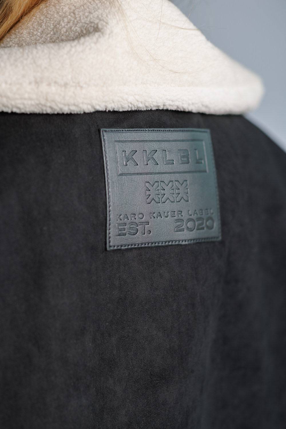 Karo Kauer Double Faced Vest Black Begrenzt auf 3 Tage