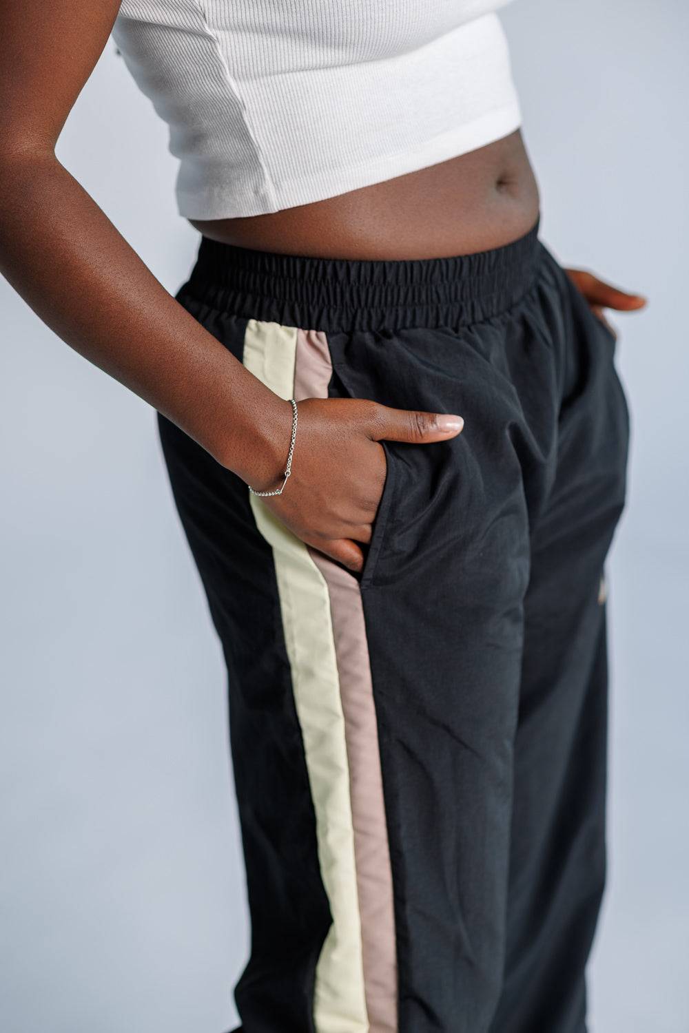 Karo Kauer Trackpants Black zollfrei